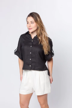 CAMISA OVER MANGA CURTA - comprar online
