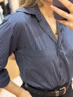 CAMISA LISTRAS MARINHO na internet