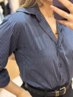 CAMISA LISTRAS MARINHO na internet