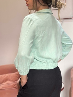 JAQUETA BOMBER VERDE CLARO - comprar online