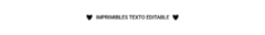 Banner de la categoría Imprimibles Texto Editable