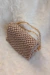 MARIE - Bolsa Estilo CLUTCH com Alça em Metal - Em Macramê - BOHO CHIC - comprar online