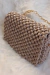 MARIE - Bolsa Estilo CLUTCH com Alça em Metal - Em Macramê - BOHO CHIC na internet