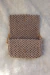 MARIE - Bolsa Estilo CLUTCH com Alça em Metal - Em Macramê - BOHO CHIC - loja online