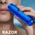 Faça a barba e apare seus pelos em qualquer lugar, com esse barbeador portátil. - comprar online