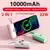 Incrível Carregador Portátil 2x1 - Iphone e Android tipo C - prático, tamanho de um batom.