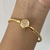 Pulsera tipo pandora dorada plata 925