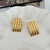 Aretes chunky cuadrados - comprar en línea
