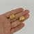 Aretes pequeños calabaza