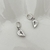 Charm doble corazón partido - comprar en línea