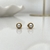 Aretes mini pegados perlita