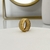 Anillo chunky con líneas - comprar en línea
