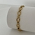 Pulsera de eslabones redondos