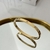 Pulsera rígida con destellos