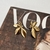 Aretes semi hojas