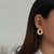 Hoops circulares con zirconias - comprar en línea