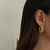 Aretes chuncky con textura - comprar en línea
