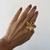 Anillo de flor grande