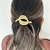 Accesorio para cabello nudo dorado