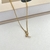 Cadena con perlita