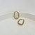 Aretes de bolitas con zirconia