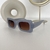 Lentes cuadrados azules