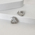 Hoops triangulares plateados