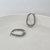 Hoops plateadas de bolitas y zirconia