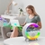 G - Speaker Luminária RGB Caixa de som Carregador por Indução Com Relógio digital - Drop Select