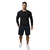 Camiseta Térmica Manga Longa UV+50 Slim Fit e bermuda Tactel