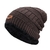 Touca Masculino de Lã Gorro forrado Tricô Inverno - comprar online