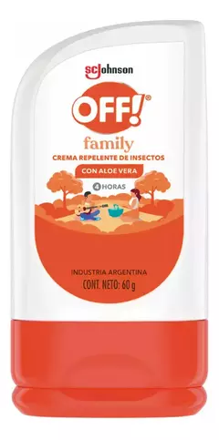 OFF CREMA REPELENTE DE INSECTOS X 60GR
