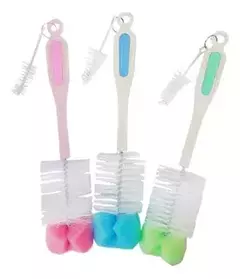 LIMPIA MAMADERA CON CEPILLO MINI INFAN-TEC