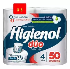 PAPEL HIGIENICO HIGIENOL 4X50