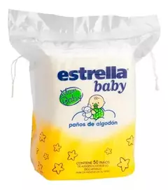 ESTRELLA PAÑOS DE ALGODON MAXI X 50