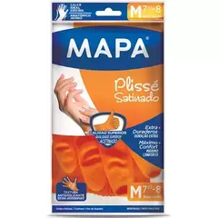 GUANTES MAPA PLISSE SATINADO