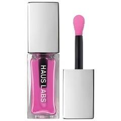 HAUS LABS Aceite labial hidratante con color híbrido PhD