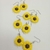 Aros girasoles - comprar online