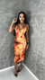 VESTIDO MIDI ESTAMPADO GLOW - comprar online