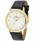 Relógio Champion Masculino Dourado com Pulseira de Couro CN20408B