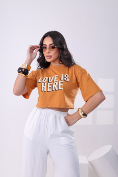 Tshirt Semi Cropped Basic