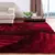 Tapete sala quarto 3D 140x200 vermelho