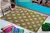 Tapete Sala Sislle 200x250 Tipo Sisal Antiderrapante s613 Mescla Palha
