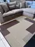 Tapete Sala Sislle 150x200 Tipo Sisal Antiderrapante s619 Marrom e palha - comprar online