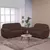 Capa para Sofa Coladinha Kit com 2 capas 2e3 Lugares Marrom