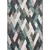 Tapete Sala quarto Egípcio Cascade 240x340 1001z cinza azul marfim
