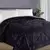 Coberdrom Queen Dupla Face Folhagem Habitat 240x260 Preto