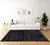 Tapete sala quarto Apolo 200x250 Preto