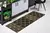 Tapete Passadeira Sislle 066x230 Tipo sisal Antiderrapante ps25 marrom e palha