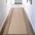 Tapete Passadeira Sislle 066x230 Tipo sisal Antiderrapante ps31 mescla palha - Harmoni Decorações
